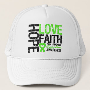 Non-Hodgkin-Lymphom Hoffnung Liebe Glaube Truckerkappe