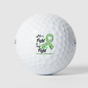 Non-Hodgkin-Lymphom Ihr Kampf ist unser Kampf Golfball
