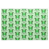 Non-Hodgkin-Lymphom-Schmetterling der Hoffnung Stoff (Fat Quarter (45,7 x 55,9 cm))