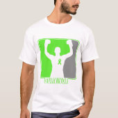 Non-Hodgkin-Lymphom-Sieger T-Shirt (Vorderseite)
