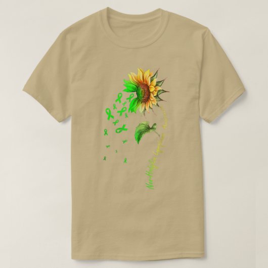 Non-Hodgkin-Lymphom Sonnenblume für Männer Frauen T-Shirt (Design vorne)
