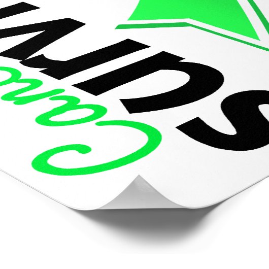 Non-Hodgkin-Lymphom-Survivor 19 Poster (Ecke)