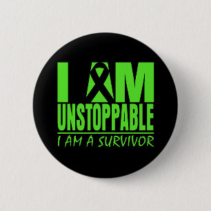 Non-Hodgkins Lymphom bin ich unaufhaltsam Button