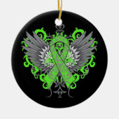 Non-Hodgkins Lymphom Cool Wings Keramik Ornament (Vorne)