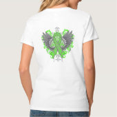 Non-Hodgkins Lymphom Cool Wings T-Shirt (Rückseite)