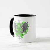 Non-Hodgkins Lymphom Cool Wings Tasse (Vorderseite Links)