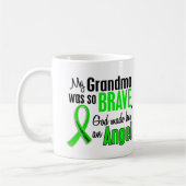 Non-Hodgkins Lymphom-Großmutter des Engels-1 Kaffeetasse (Links)