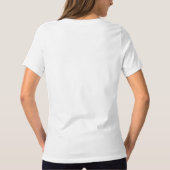 Non-Hodgkins Lymphom Herzwörter T-Shirt (Rückseite)