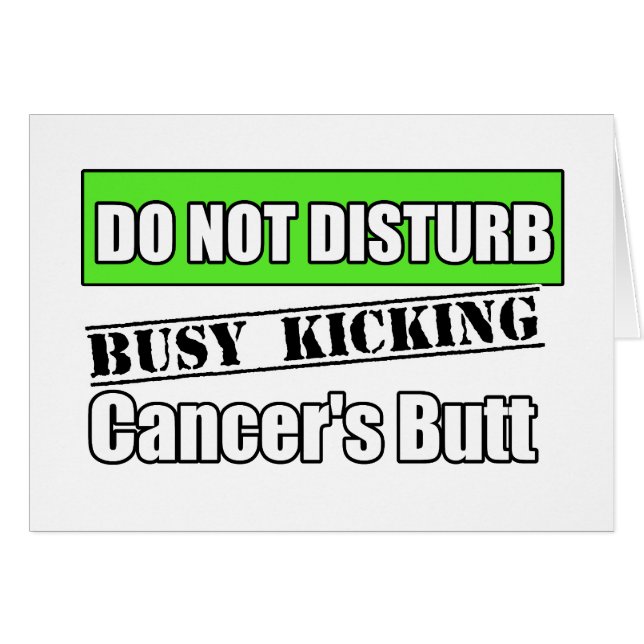 Non-Hodgkins-Lymphom-Krebs darf nicht stören (Vorderseite (Horizontal))