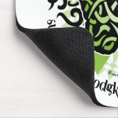 Non-Hodgkins Lymphom-Schmetterling Stammes- Mousepad (Ecke)