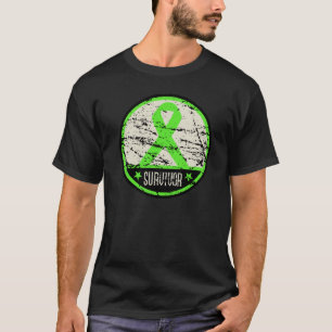 Non-Hodgkins Lymphom-Überlebend-Männer Vintag T-Shirt