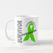 Non-Hodgkins Lymphom-Überlebender 1 Kaffeetasse (Links)