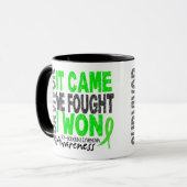 Non-Hodgkins Lymphom-Überlebender, den es wir kam, Tasse (Vorderseite Links)