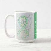Non-Hodgkins Lymphoma Awareness Ribbon Angel Tasse (Links)