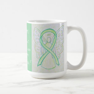 Non-Hodgkins Lymphoma Awareness Ribbon Angel Tasse