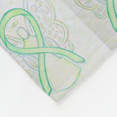 Non-Hodgkin's Lymphoma Awareness Ribbon Blankets Fleecedecke (Ecke)