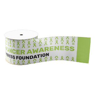 Non-Hodgkin's Lymphoma Cancer Awareness Patten Gro Ripsband