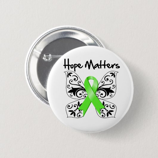 Non-Hodgkins Lymphoma Hope Matters Button (Vorne & Hinten)