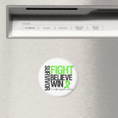 Non Hodgkins Lymphoma Survivor Kämpfe glauben, Win Magnet (In Situ (Geschirrspüler))