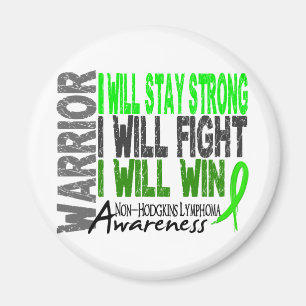 Non-Hodgkins Lymphoma Warrior Magnet