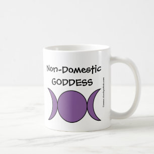 Non-Küchengöttin - eine Tasse/Cup der Hexe Kaffeetasse