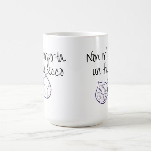 Non m'importa un fico secco kaffeetasse (Mittel)