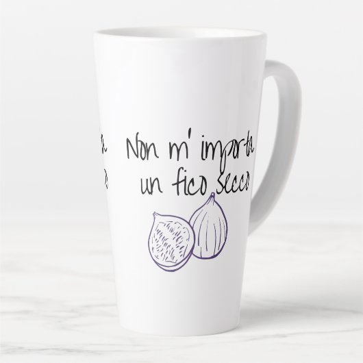 Non m'importa un fico secco milchtasse (Rechte Ecke)