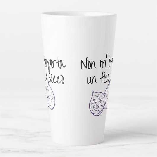 Non m'importa un fico secco milchtasse (Vorderseite)