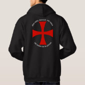 non nobis Domine, non nobis Hoodie (Rückseite)