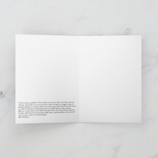 Non self and self karte (Innenseite)