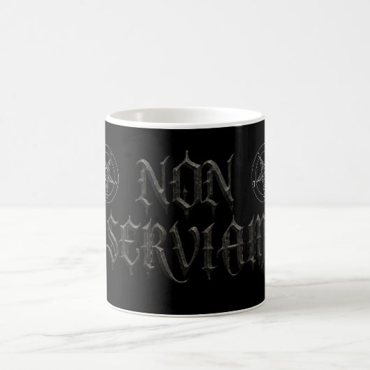 NON SERVIAM KAFFEETASSE (Mittel)