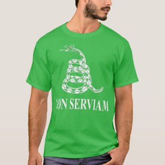Non Serviam Snake T-Shirt