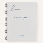 Non traditional Civil Ceremony Wedding  Notizblock (Vorderseite)