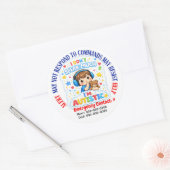 Non Verbal Im Autistic Awareness stickers (Umschlag)