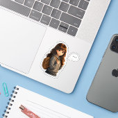 Nona Sticker Sammlung (Laptop mit iPhone)