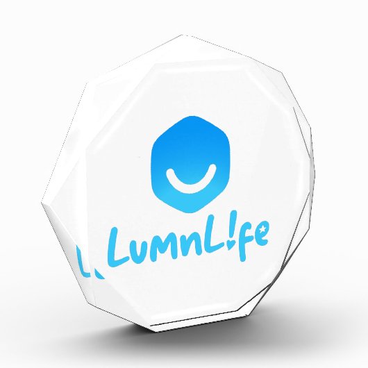 Nonagon Paper Weight Fotoblock (Links)