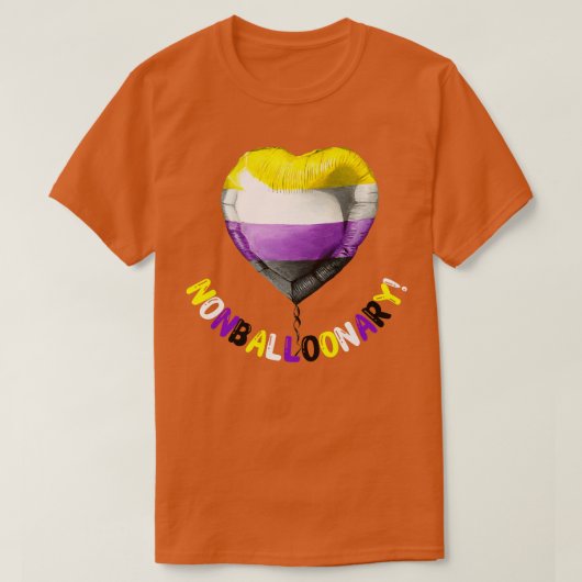 Nonballoonär T-Shirt (Design vorne)
