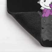 Nonbinäres Flagge Non Binary Stolz Lgbtq Axolotl _ Mousepad (Ecke)