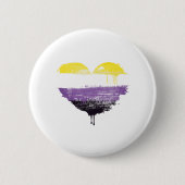 NONBINÄRHERZ BUTTON (Vorderseite)