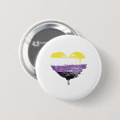 NONBINÄRHERZ BUTTON (Vorne & Hinten)