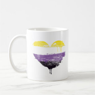 NONBINÄRHERZ KAFFEETASSE