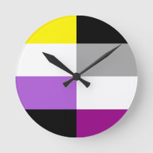 Nonbinary Asexual Dual Pride Flag
