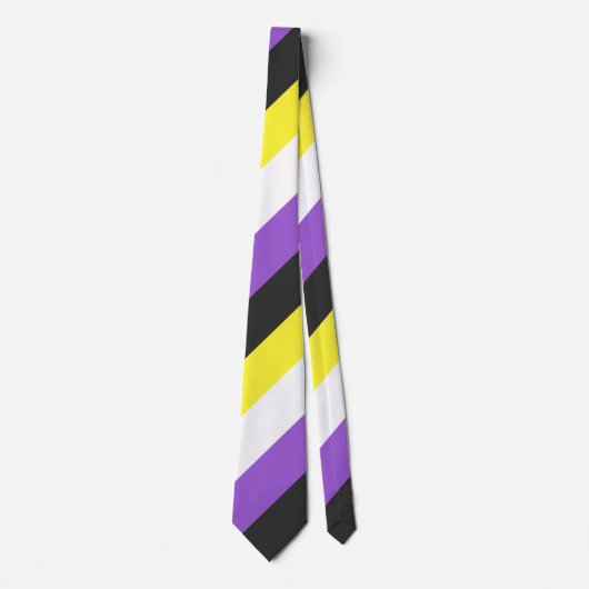 Nonbinary Colors Krawatte (Vorderseite)
