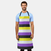 NonBinary Flag Schürze (Getragen)