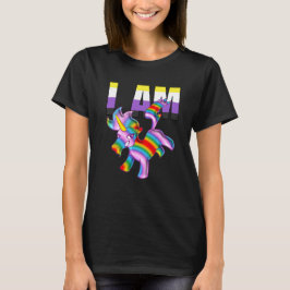 NonBinary I AM Unicorn Vibrann T-Shirt