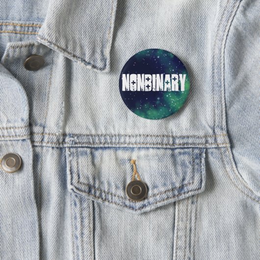 Nonbinary kundengerechte Galaxie-Identität Button (Beispiel)