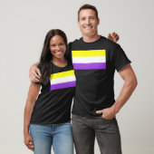 Nonbinary Pride Flag Premium T-Shirt (Unisex)