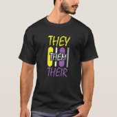 Nonbinary Pride  Genderfluid Gender Rights Non Bin T-Shirt (Vorderseite)