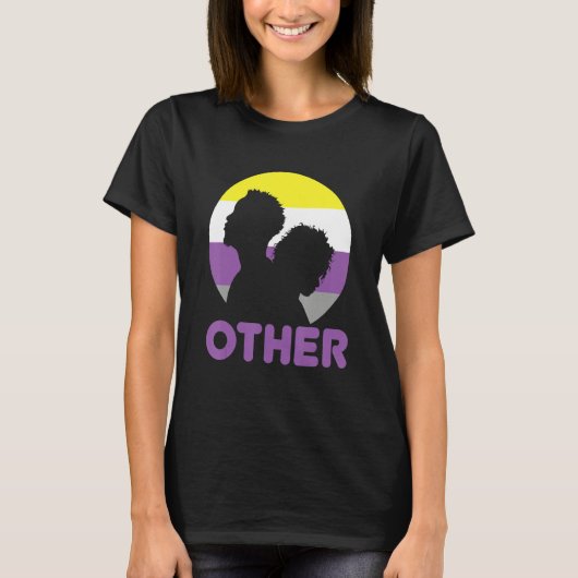 Nonbinary Pride Genderfluid Gender Rights Non Bin T-Shirt (Vorderseite)
