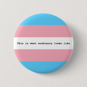 Nonbinary Stolz Button (Vorderseite)
